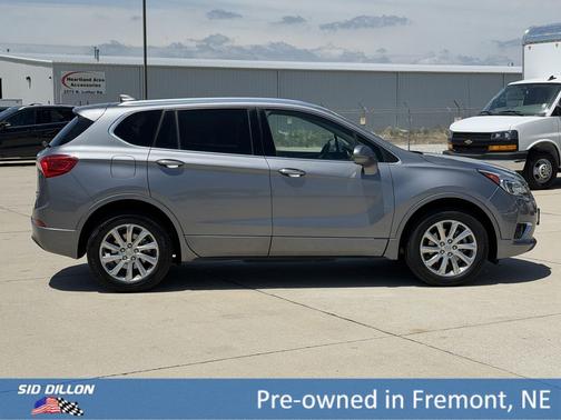 Satin Steel Metallic 2019 Buick Envision Essence