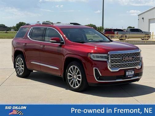 Volcanic Red Tintcoat 2023 GMC Acadia Denali