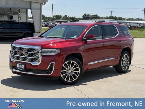 Volcanic Red Tintcoat 2023 GMC Acadia Denali