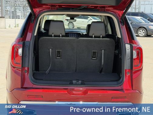 Volcanic Red Tintcoat 2023 GMC Acadia Denali