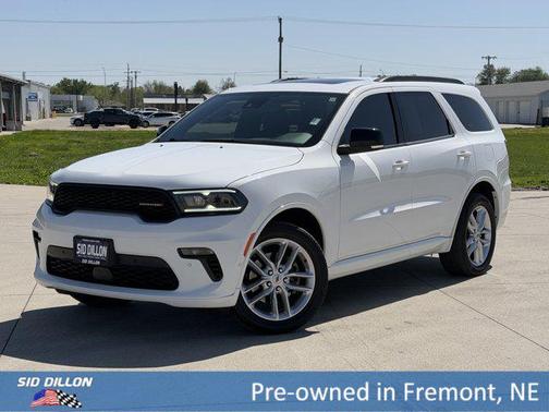 White Knuckle Clearcoat 2023 Dodge Durango GT Premium AWD