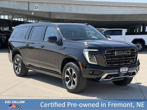 Onyx Black 2026 GMC Yukon XL 4WD AT4 Ultimate