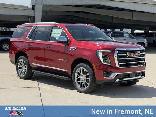 Volcanic Red Tintcoat 2026 GMC Yukon 4WD Elevation