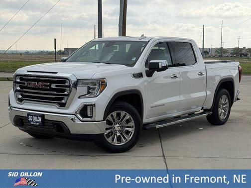 White Frost Tricoat 2020 GMC Sierra 1500 SLT