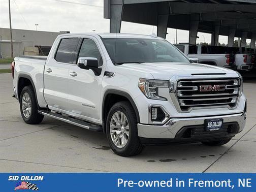 White Frost Tricoat 2020 GMC Sierra 1500 SLT