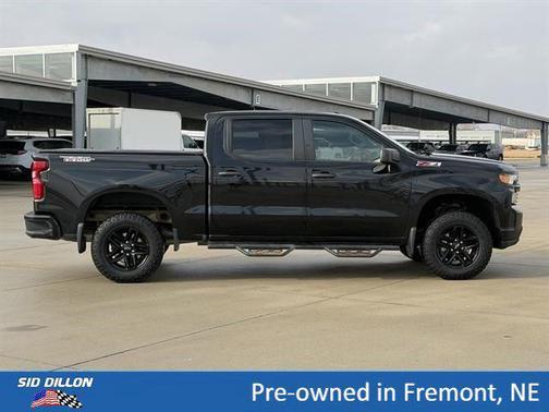 Black 2021 Chevrolet Silverado 1500 Custom Trail Boss