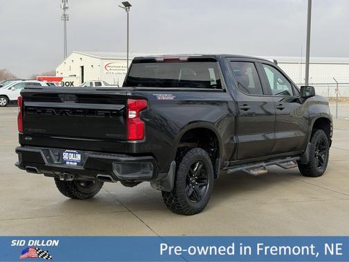 Black 2021 Chevrolet Silverado 1500 Custom Trail Boss