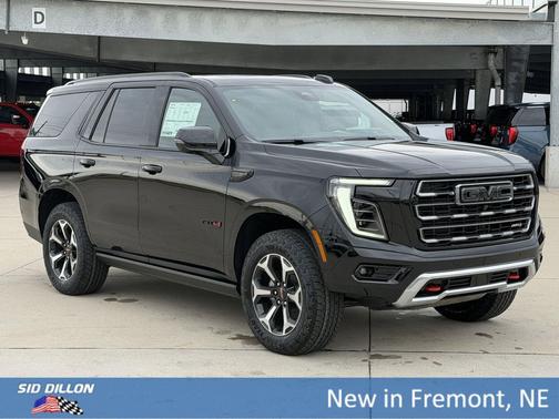 Onyx Black 2026 GMC Yukon 4WD AT4