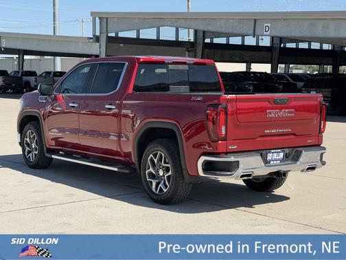 Volcanic Red Tintcoat 2025 GMC Sierra 1500 SLT