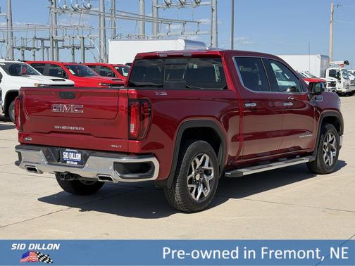 Volcanic Red Tintcoat 2025 GMC Sierra 1500 SLT