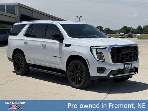 Glacier White Tricoat 2026 GMC Yukon Denali