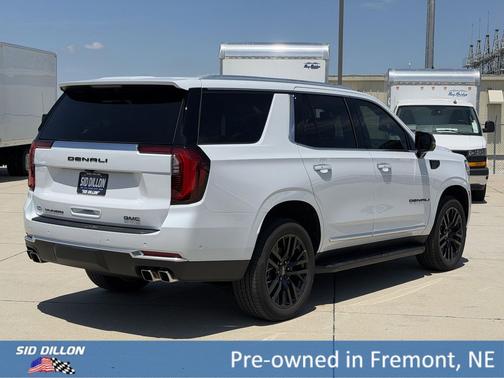 Glacier White Tricoat 2026 GMC Yukon Denali