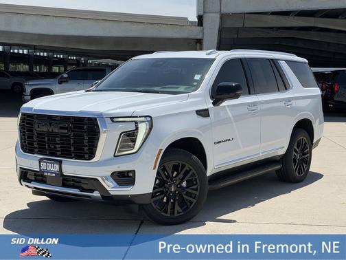 Glacier White Tricoat 2026 GMC Yukon Denali