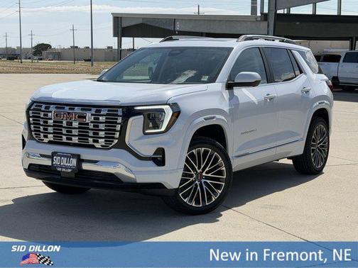 Glacier White Tricoat 2026 GMC Terrain Denali