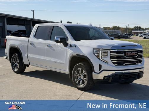 Summit White 2026 GMC Sierra 1500 SLT