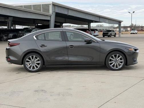 Machine Gray Metallic 2026 Mazda Mazda3 FWD w/Preferred Package