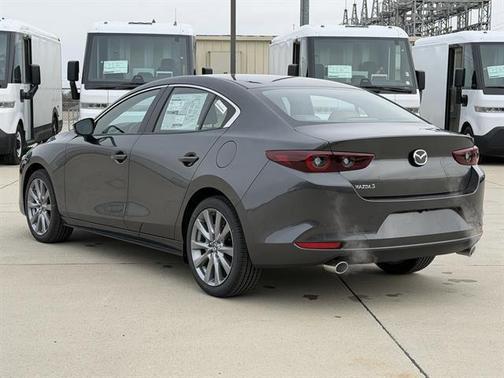 Machine Gray Metallic 2026 Mazda Mazda3 FWD w/Preferred Package