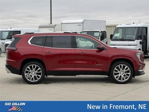 Volcanic Red Tintcoat 2026 GMC Acadia Denali