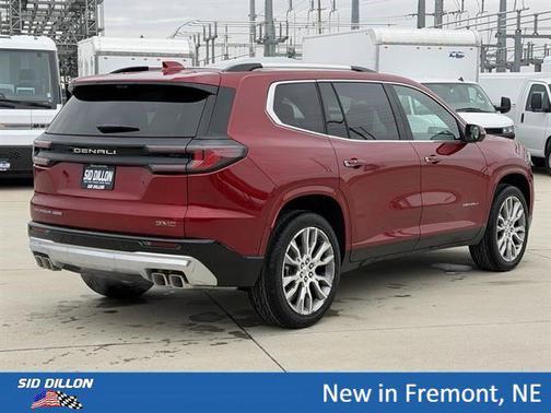 Volcanic Red Tintcoat 2026 GMC Acadia Denali
