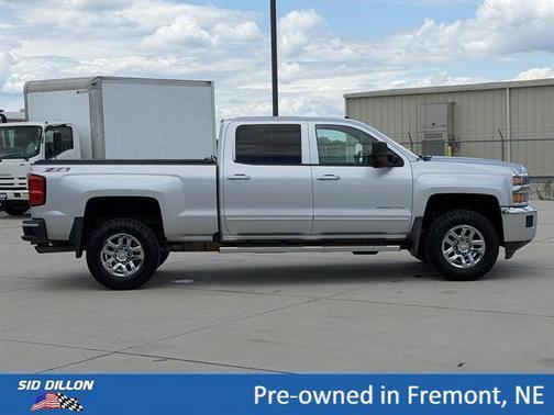 Silver Ice Metallic 2016 Chevrolet Silverado 2500 LT