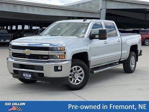 Silver Ice Metallic 2016 Chevrolet Silverado 2500 LT
