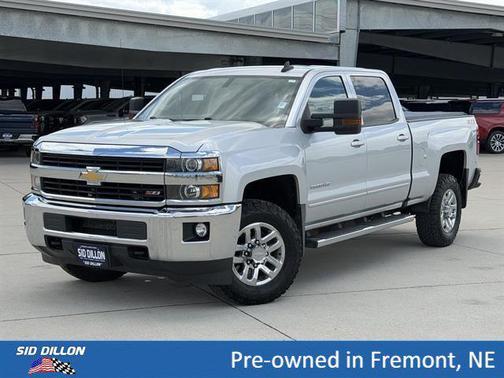Silver Ice Metallic 2016 Chevrolet Silverado 2500 LT