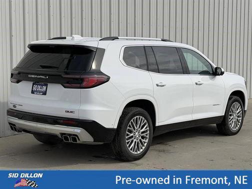 Summit White 2026 GMC Acadia Denali