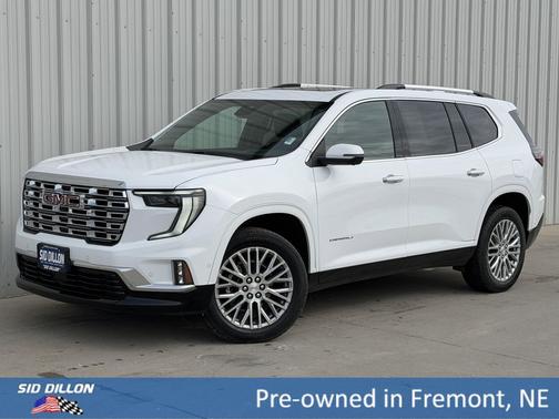 Summit White 2026 GMC Acadia Denali