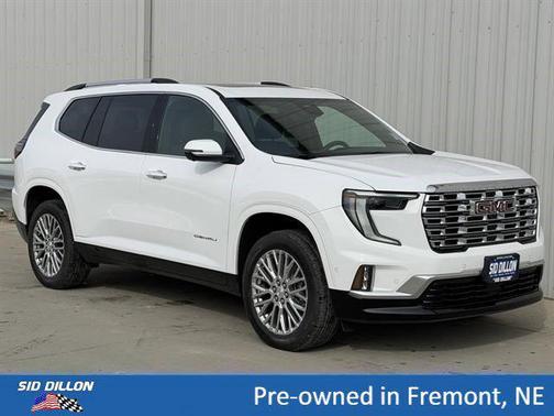 Summit White 2026 GMC Acadia Denali