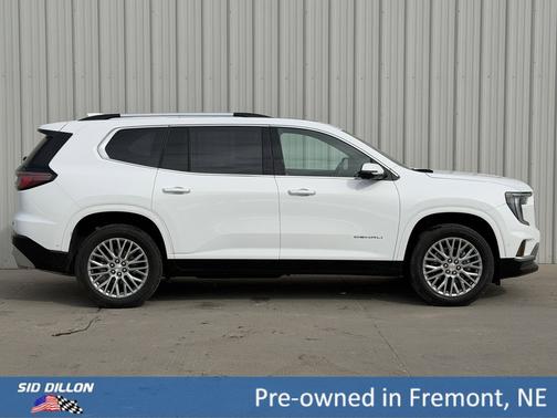 Summit White 2026 GMC Acadia Denali