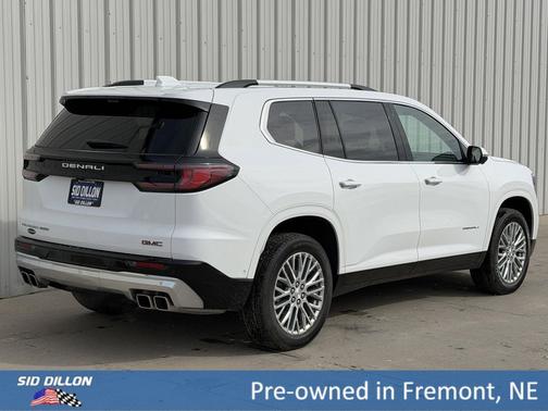 Summit White 2026 GMC Acadia Denali