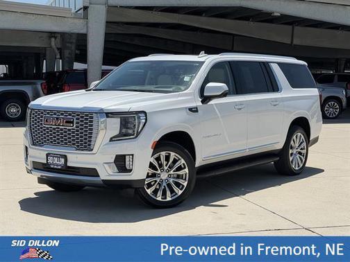 White Frost Tricoat 2024 GMC Yukon XL Denali
