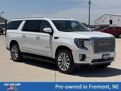White Frost Tricoat 2024 GMC Yukon XL Denali