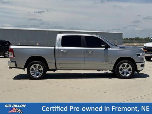 Billet Silver Metallic Clearcoat 2021 RAM 1500 Big Horn/Lone Star