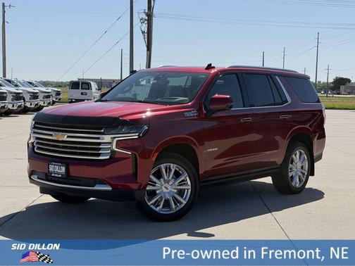 Cherry Red Tintcoat 2021 Chevrolet Tahoe 4WD High Country
