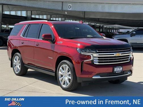 Cherry Red Tintcoat 2021 Chevrolet Tahoe 4WD High Country