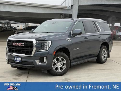 Dark Sky Metallic 2021 GMC Yukon SLE