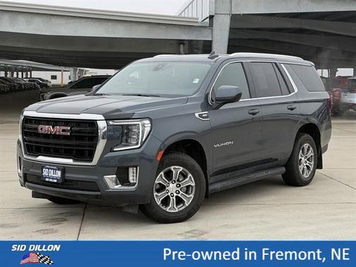 Dark Sky Metallic 2021 GMC Yukon SLE