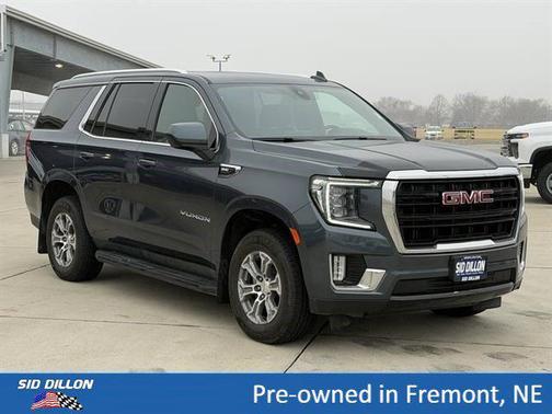 Dark Sky Metallic 2021 GMC Yukon SLE