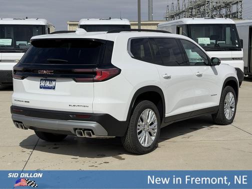 Summit White 2026 GMC Acadia Elevation AWD