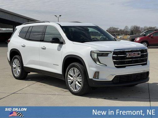 Summit White 2026 GMC Acadia Elevation AWD