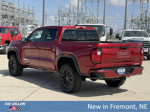 Volcanic Red Tintcoat 2026 GMC Canyon Elevation