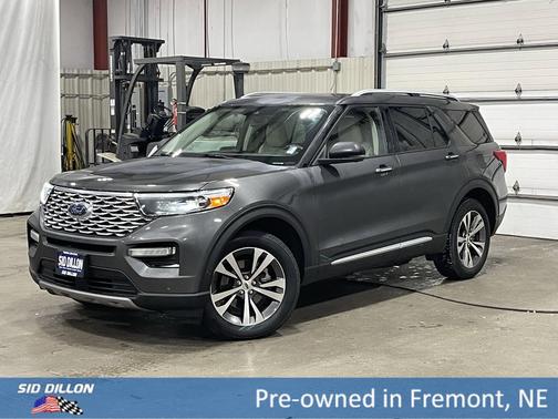 Magnetic Metallic 2020 Ford Explorer Platinum