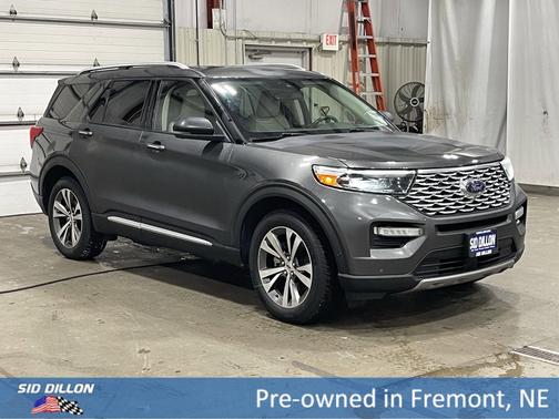 Magnetic Metallic 2020 Ford Explorer Platinum