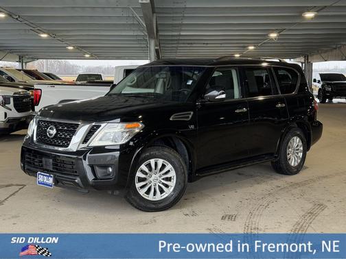Super Black 2017 Nissan Armada SV