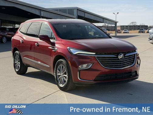 Cherry Red Tintcoat 2023 Buick Enclave Essence AWD