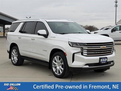Iridescent Pearl Tricoat 2023 Chevrolet Tahoe 4WD High Country