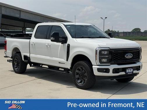 Star White Metallic Tri-Coat 2024 Ford F-250 Lariat