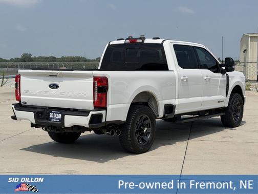 Star White Metallic Tri-Coat 2024 Ford F-250 Lariat