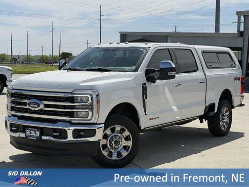 Star White Metallic Tri-Coat 2024 Ford F-250 King Ranch